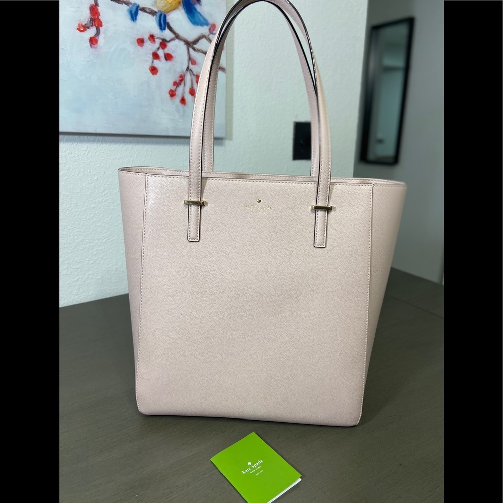 Kate Spade pastel pink tote
